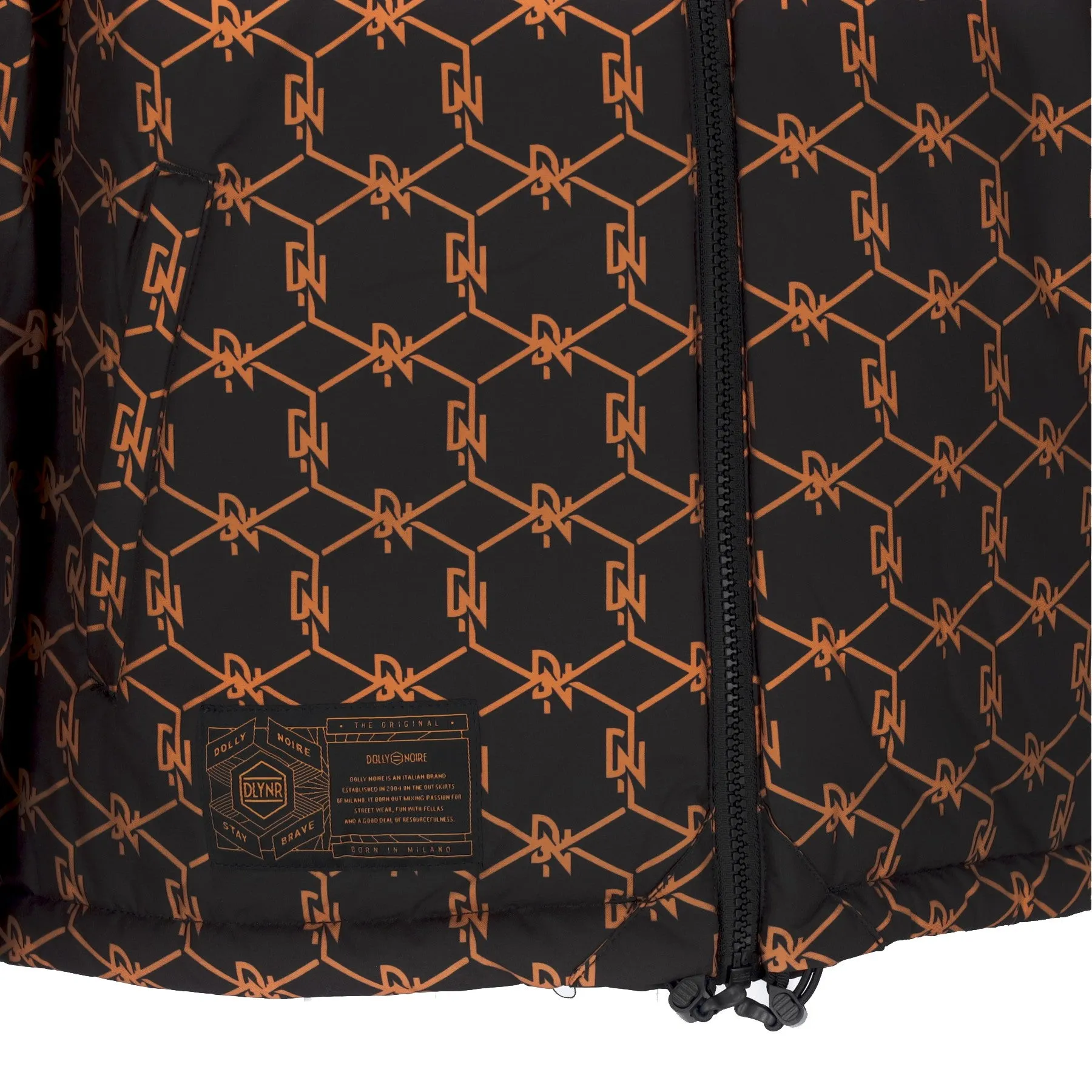 Giubbotto Uomo Corporate Monogram Jacket Black