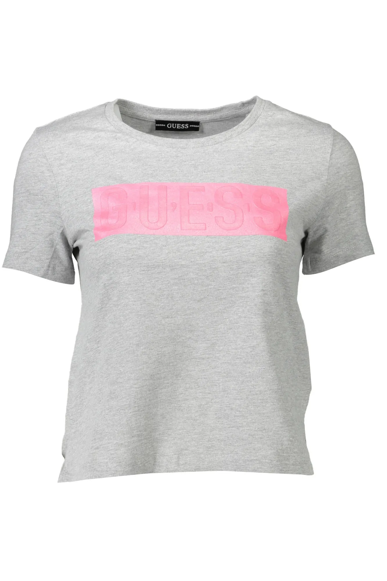 Guess Jeans t-shirt grigio stampa   