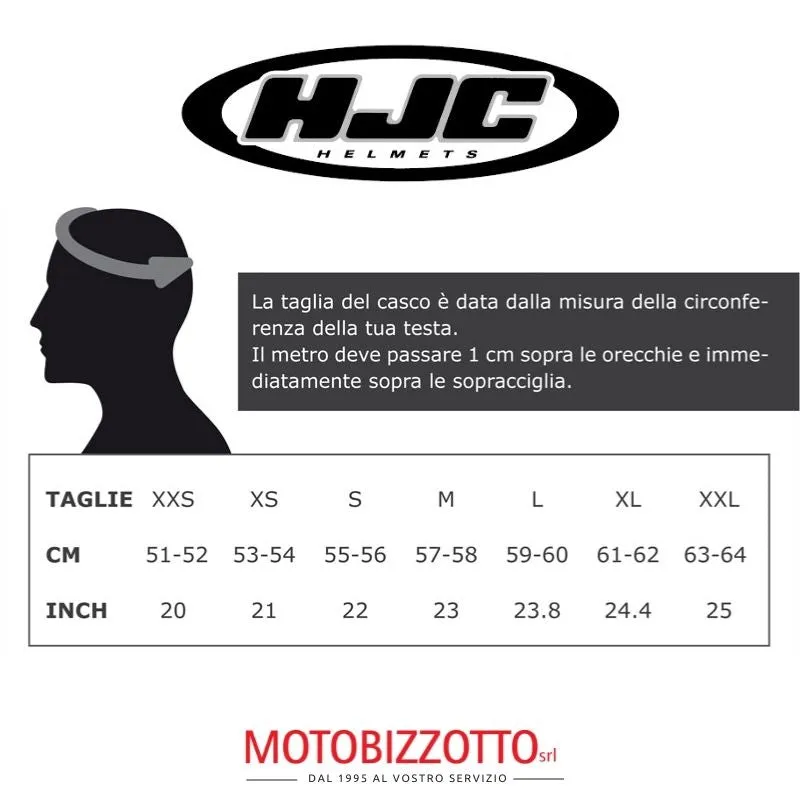 HJC C70 nero opaco