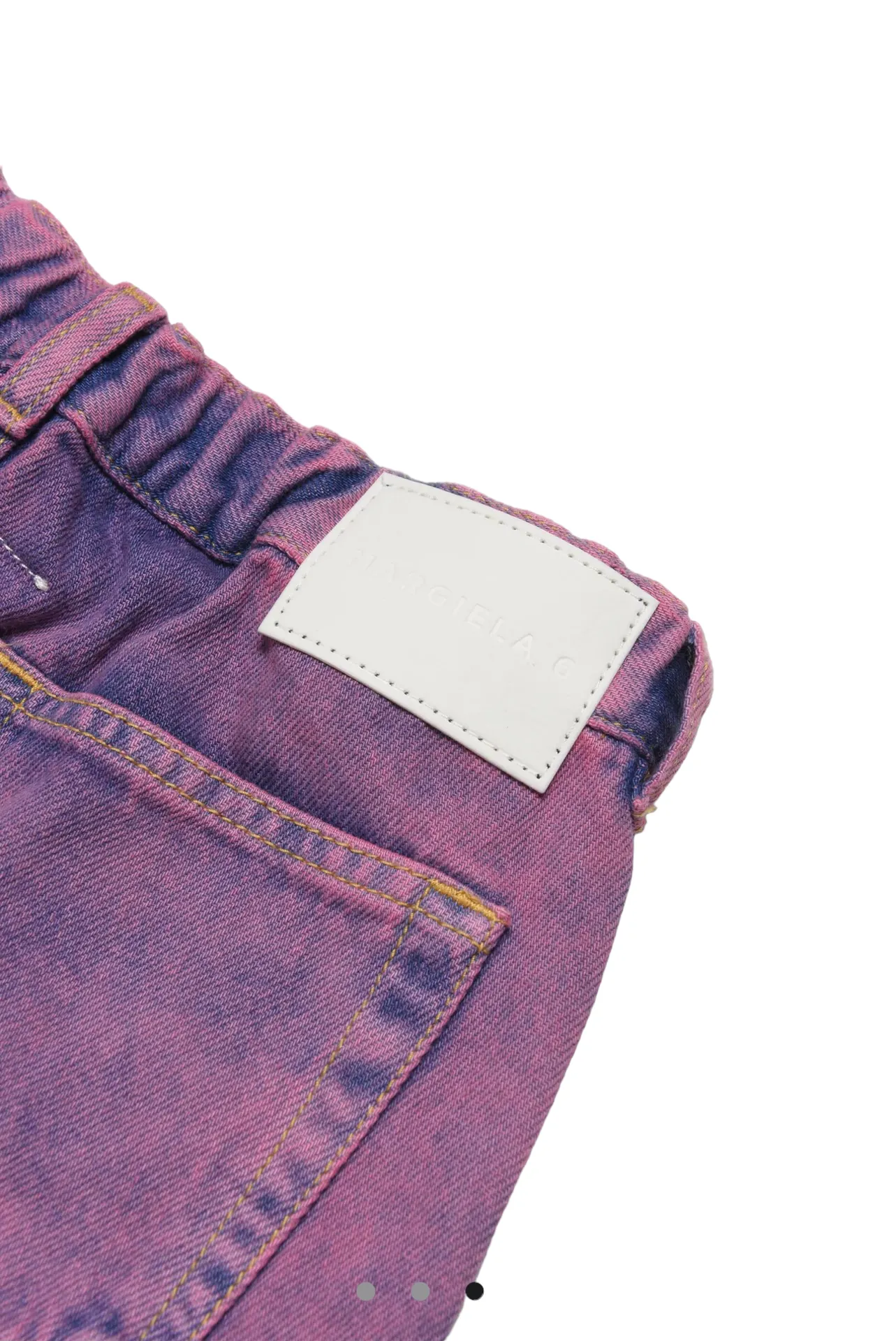 Jeans in denim rosa per bambini