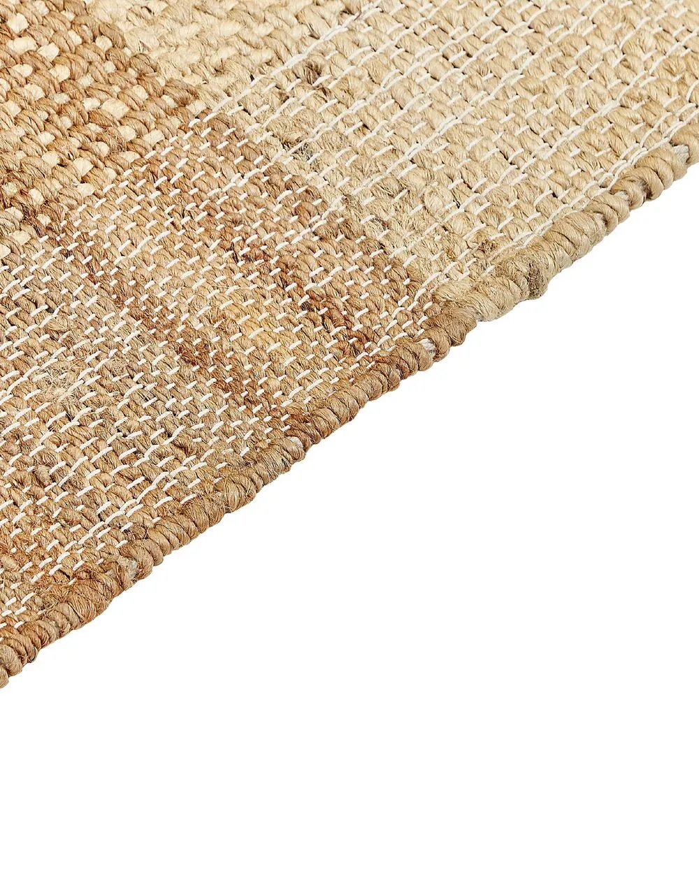 Jute Area Rug 160 x 230 cm Beige  KARKIN