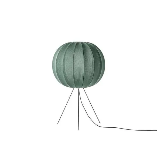 Knit-Wit 60 Rotondo Piantana Medio Tweed Green - Made By Hand | Acquista online