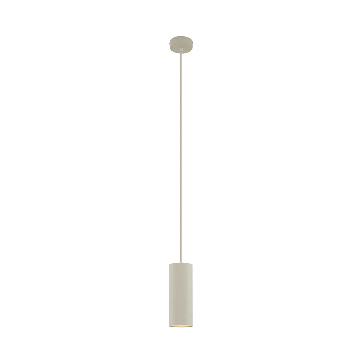 Lampada a sospensione moderna beige GU10 Ø50mm - Tubo