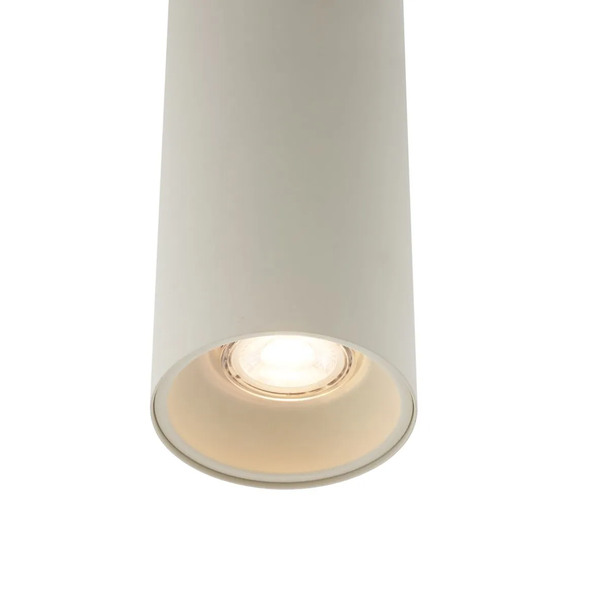 Lampada a sospensione moderna beige GU10 Ø50mm - Tubo