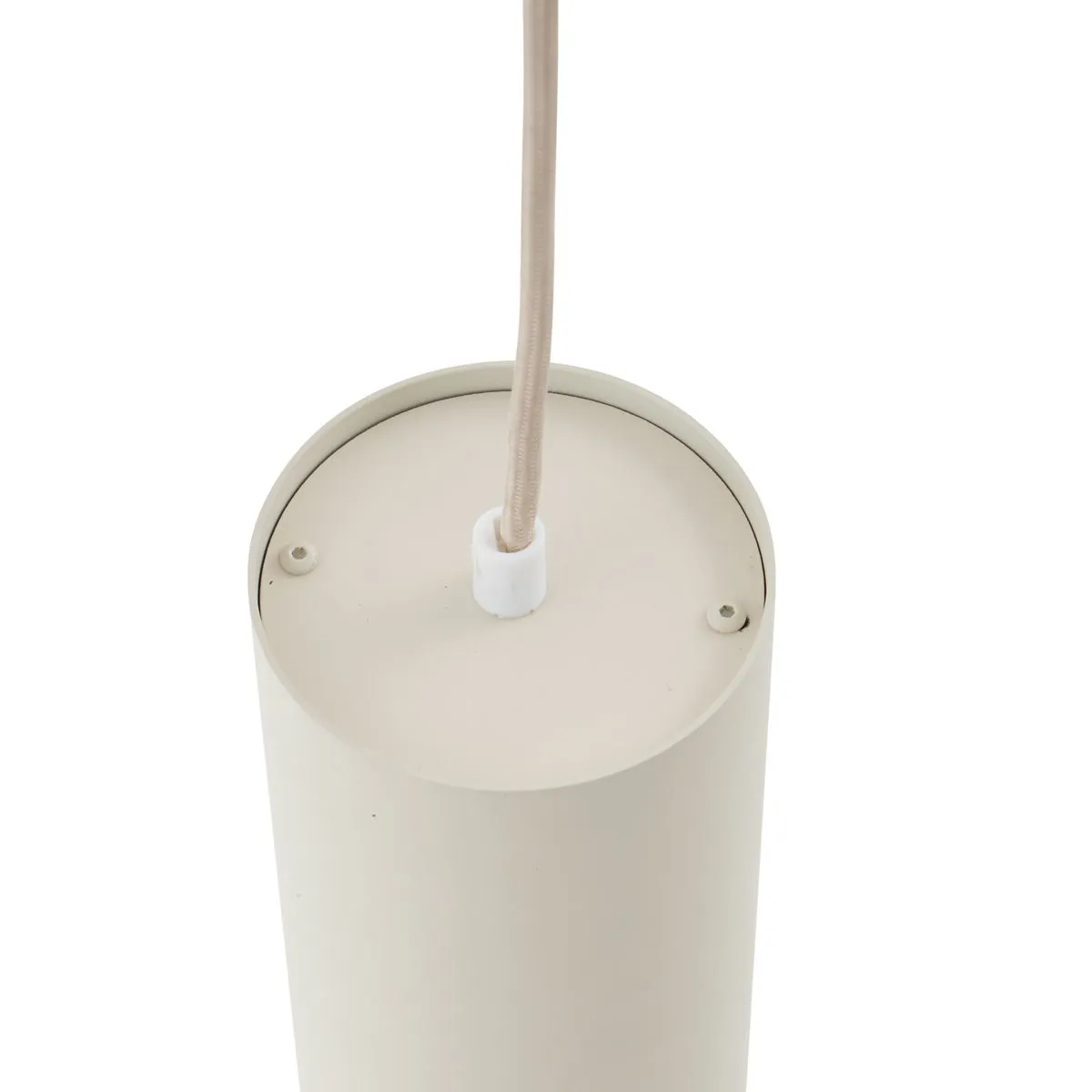 Lampada a sospensione moderna beige GU10 Ø50mm - Tubo