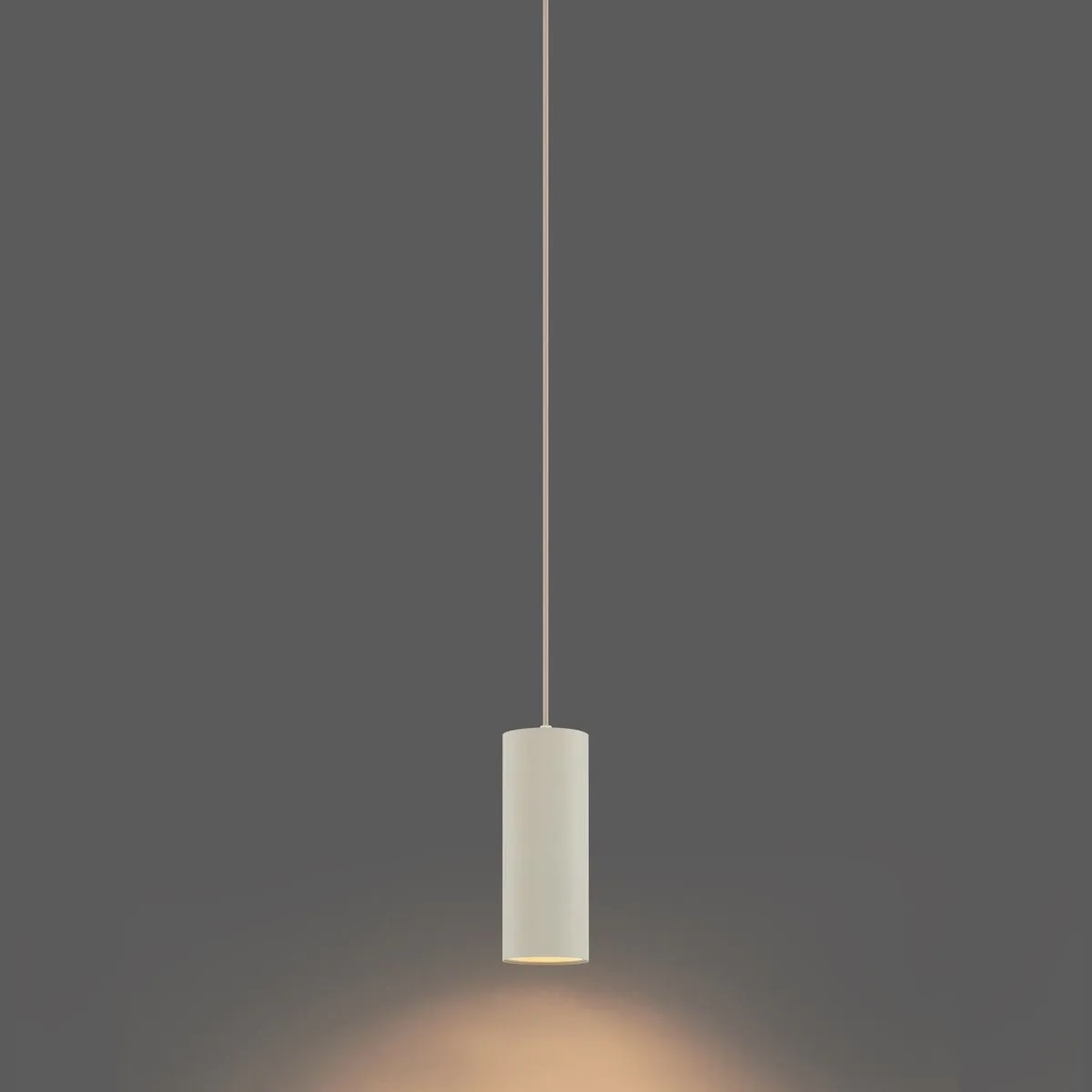 Lampada a sospensione moderna beige GU10 Ø50mm - Tubo
