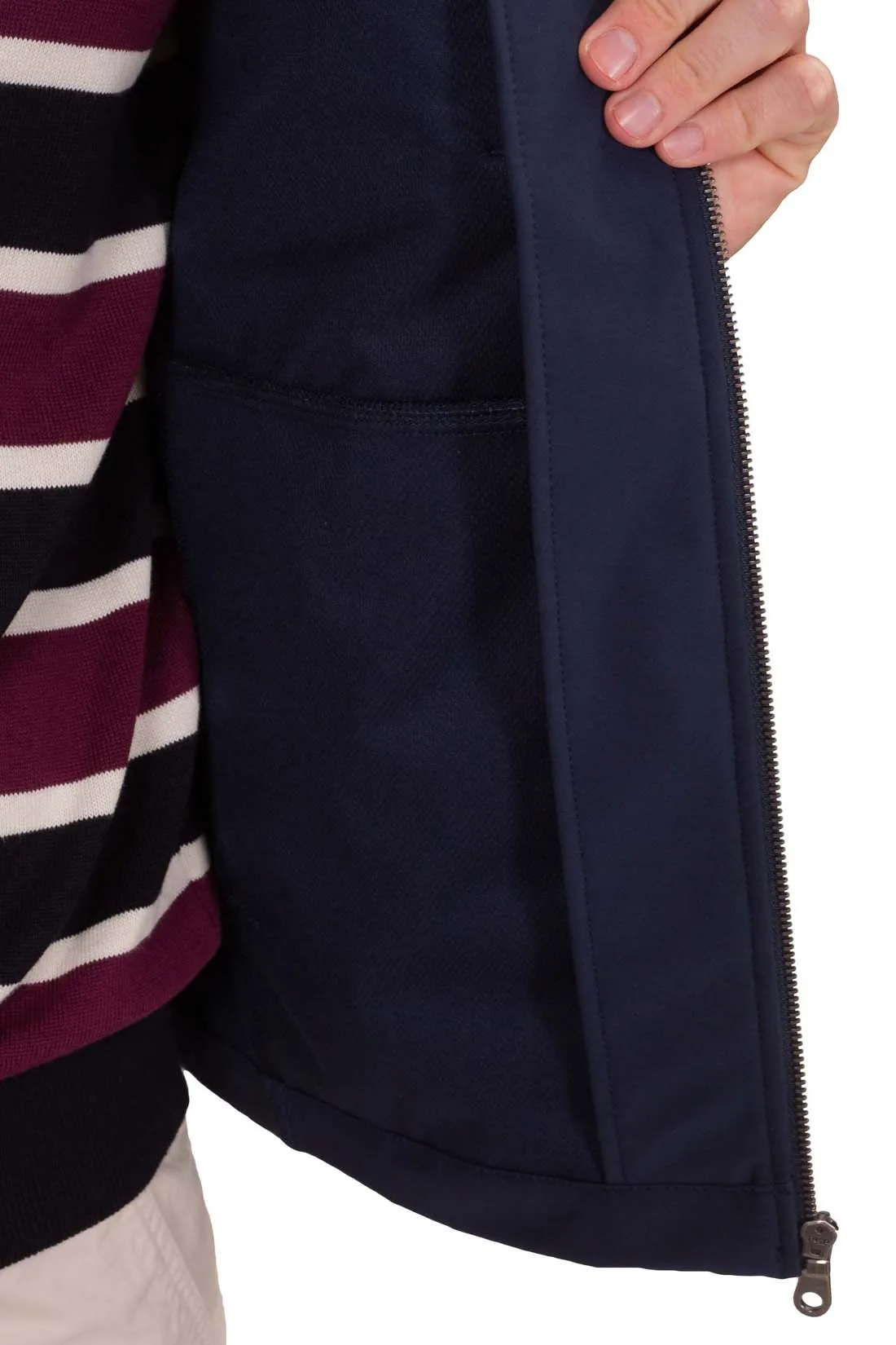 LYLE & SCOTT Giubbotto smanicato uomo con tasche a filetto