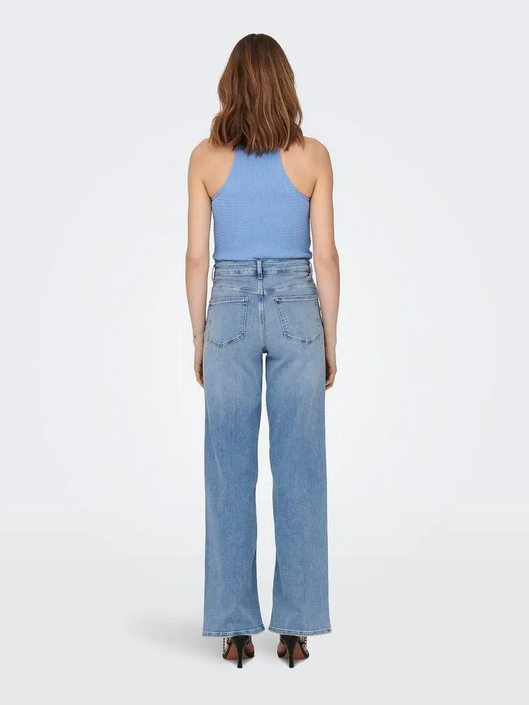 Madison Blush Hw Wide - Jeans Ampi