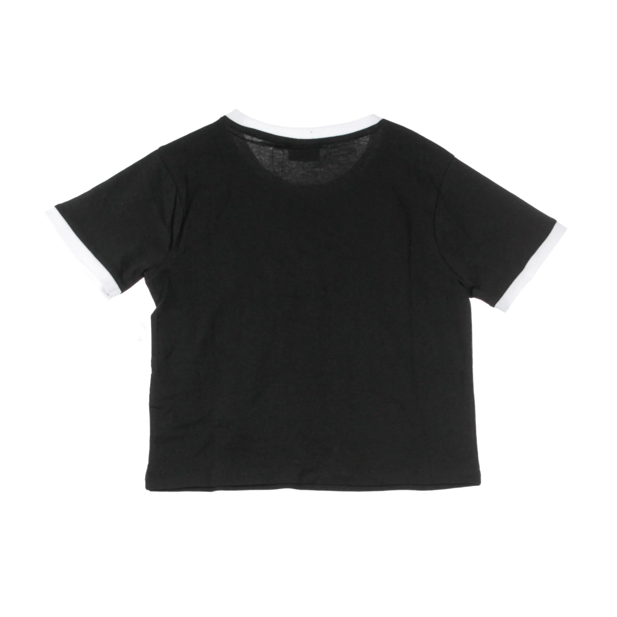 Maglietta Corta Donna Ashley Black/bright White