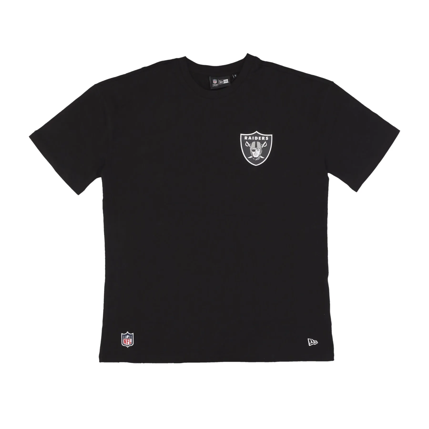 Maglietta Uomo Nfl Drop Shoulder Oversize Tee Lasrai Black/white