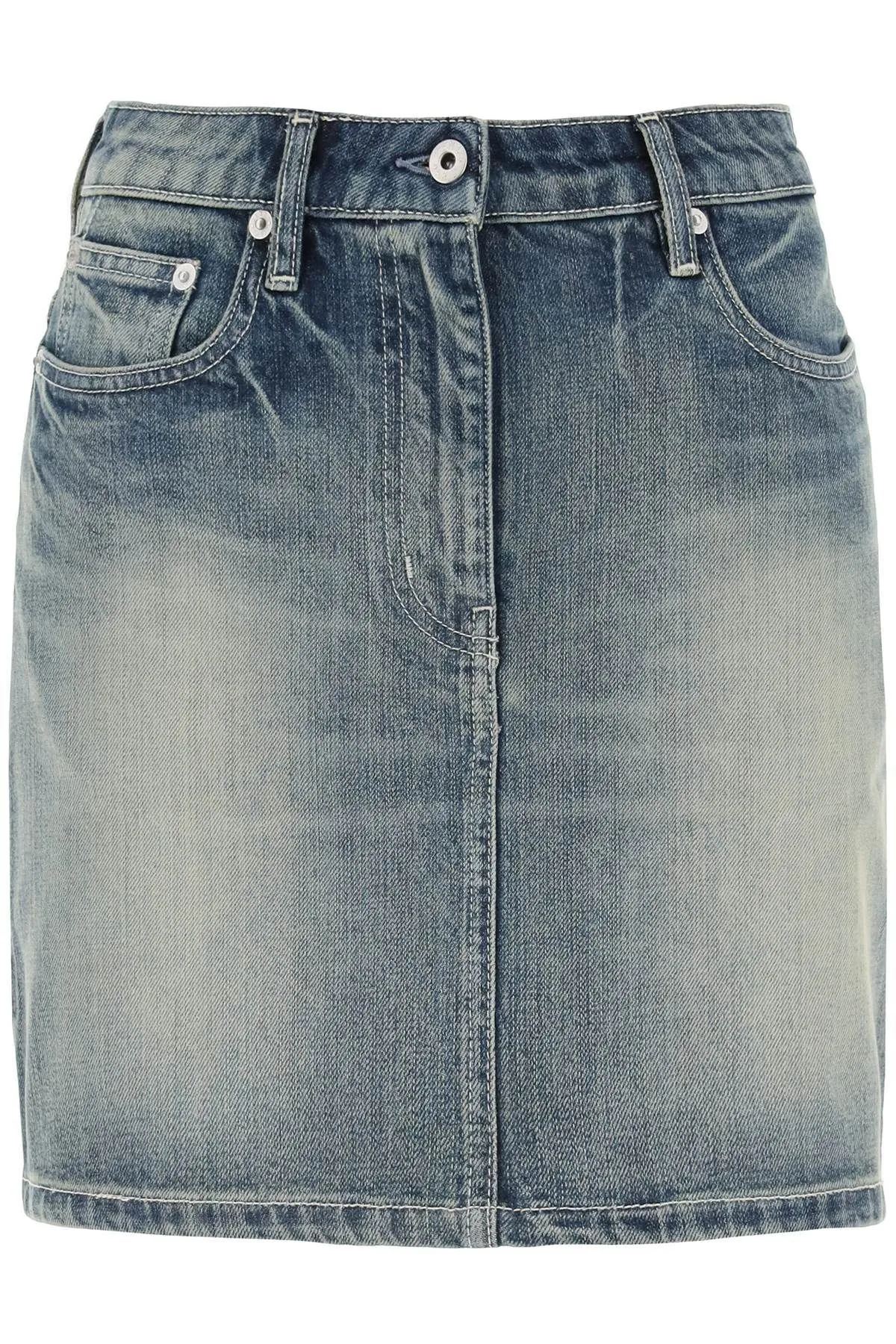 Minigonna in denim giapponese