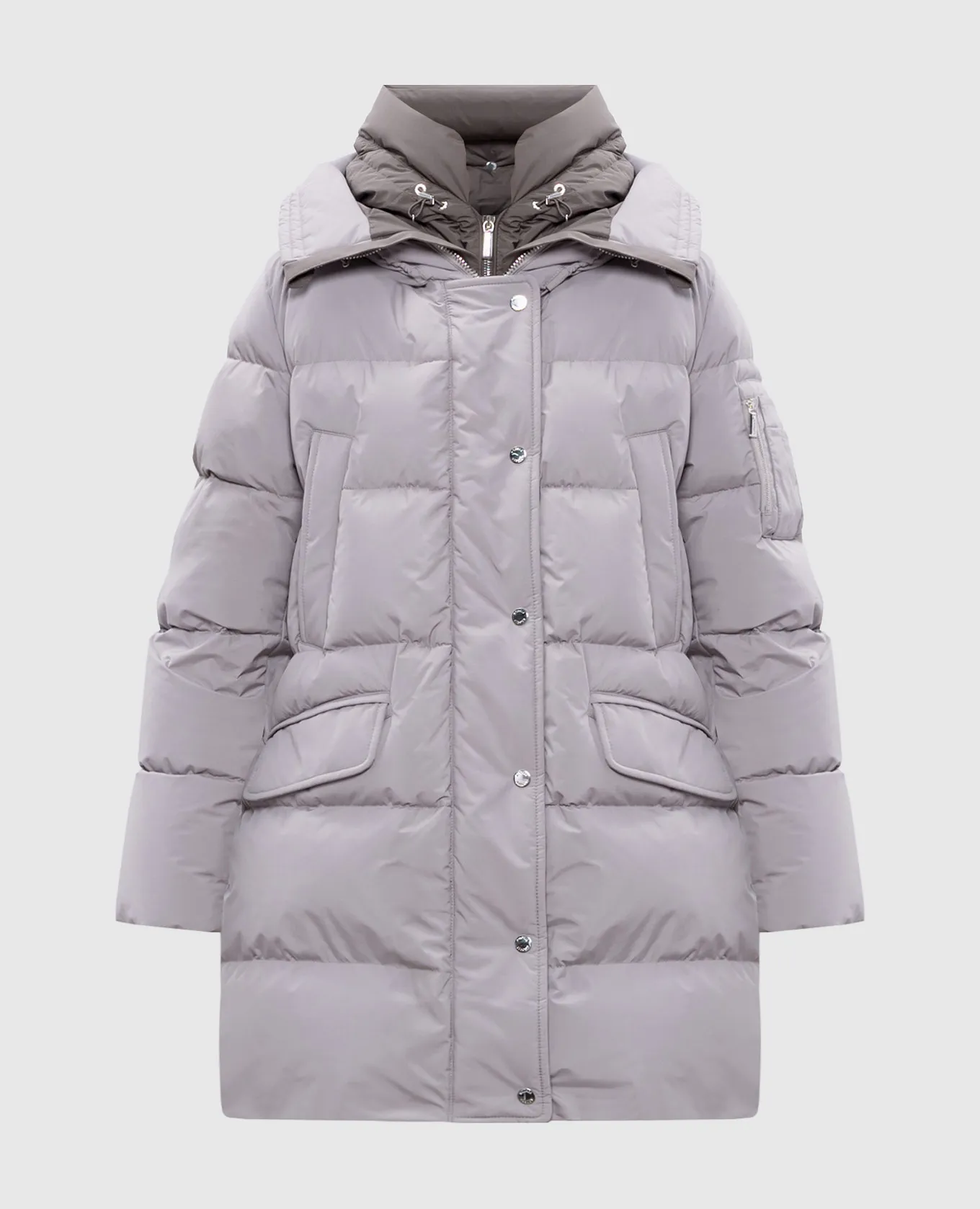MooRER Piumino grigio KELSIE KELSIESTP