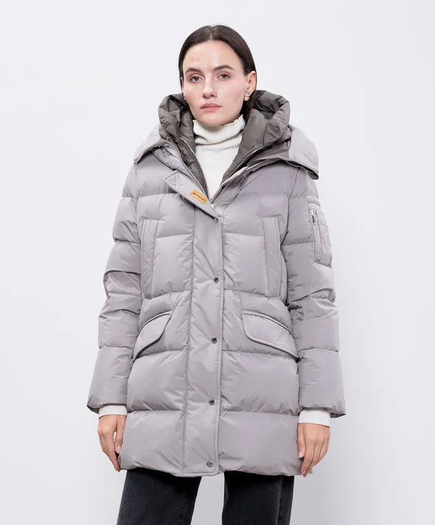 MooRER Piumino grigio KELSIE KELSIESTP