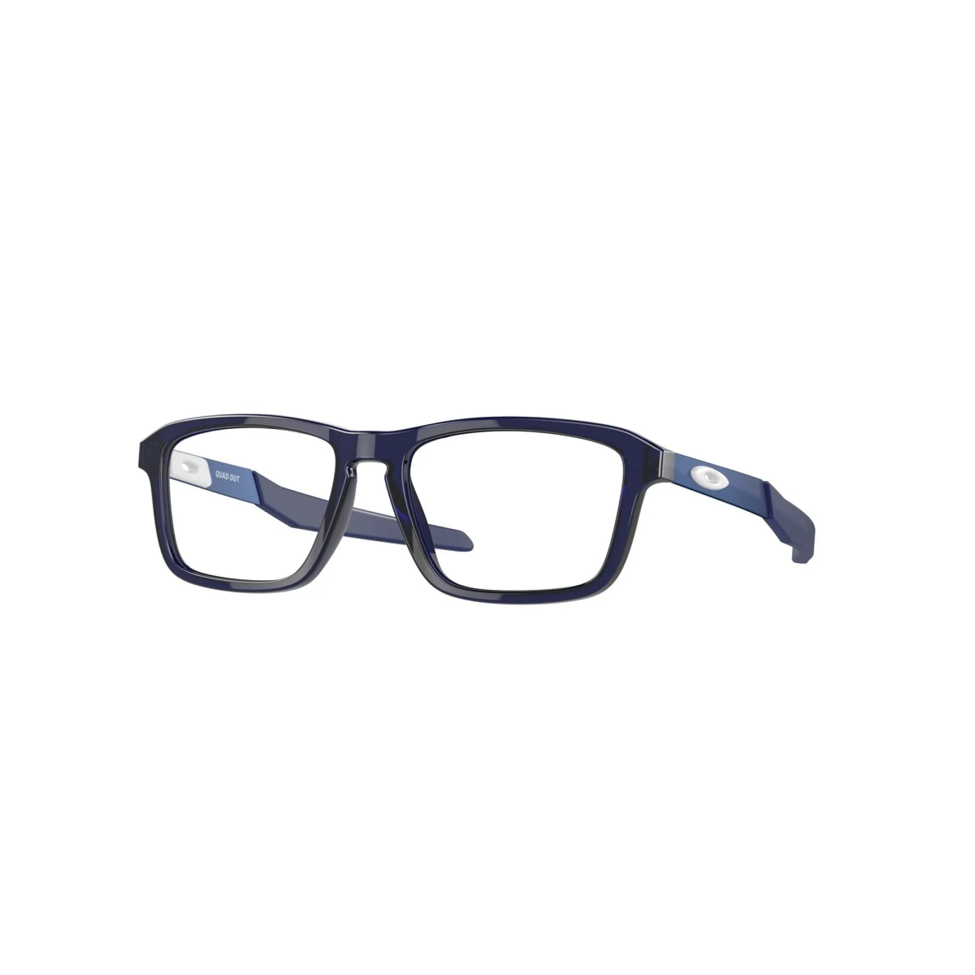   Oakley OY 8023 Quad Out 802304 Polished Ice Blue | Occhiale Da Vista Bambino 