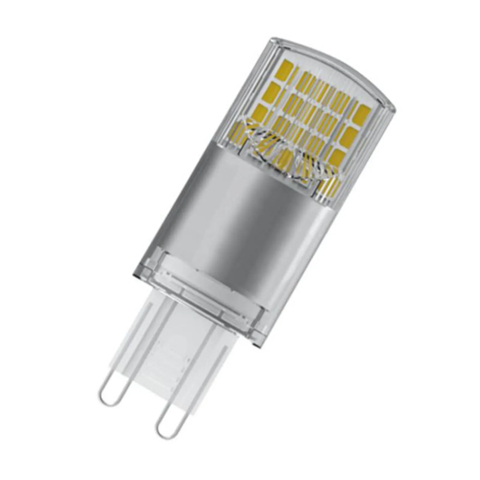 OSRAM LED bispina G9 4,2W 2.700K trasparente 2x