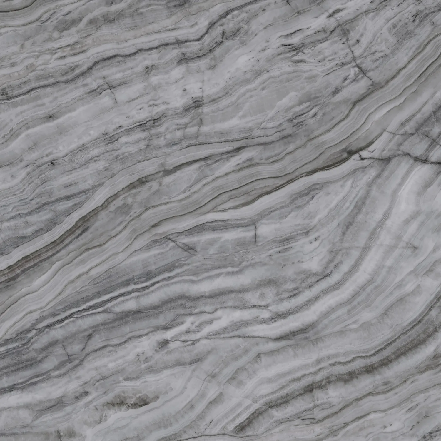 Pannello murale Effetto Marmo Venato Grigio Scuro V 2,65 x 2,65 m