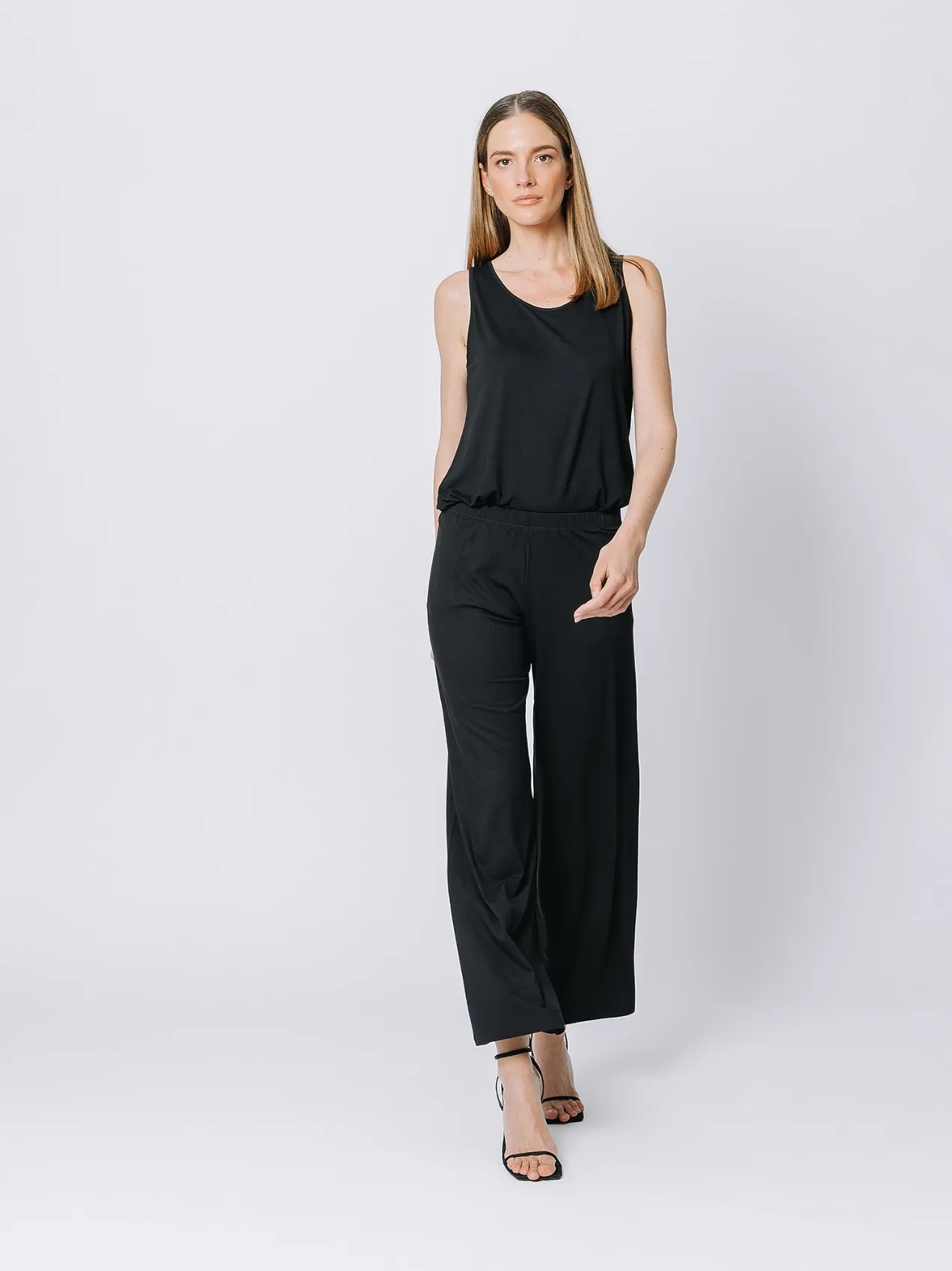 Pantalone elastico NERO