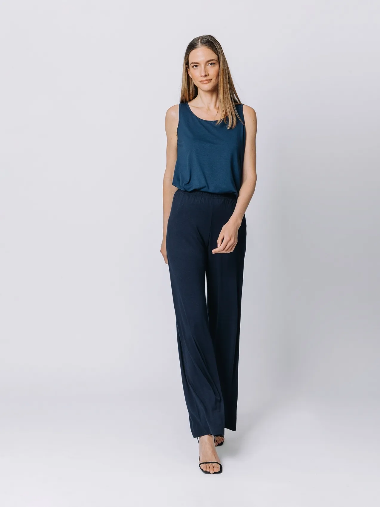 Pantalone elastico NERO