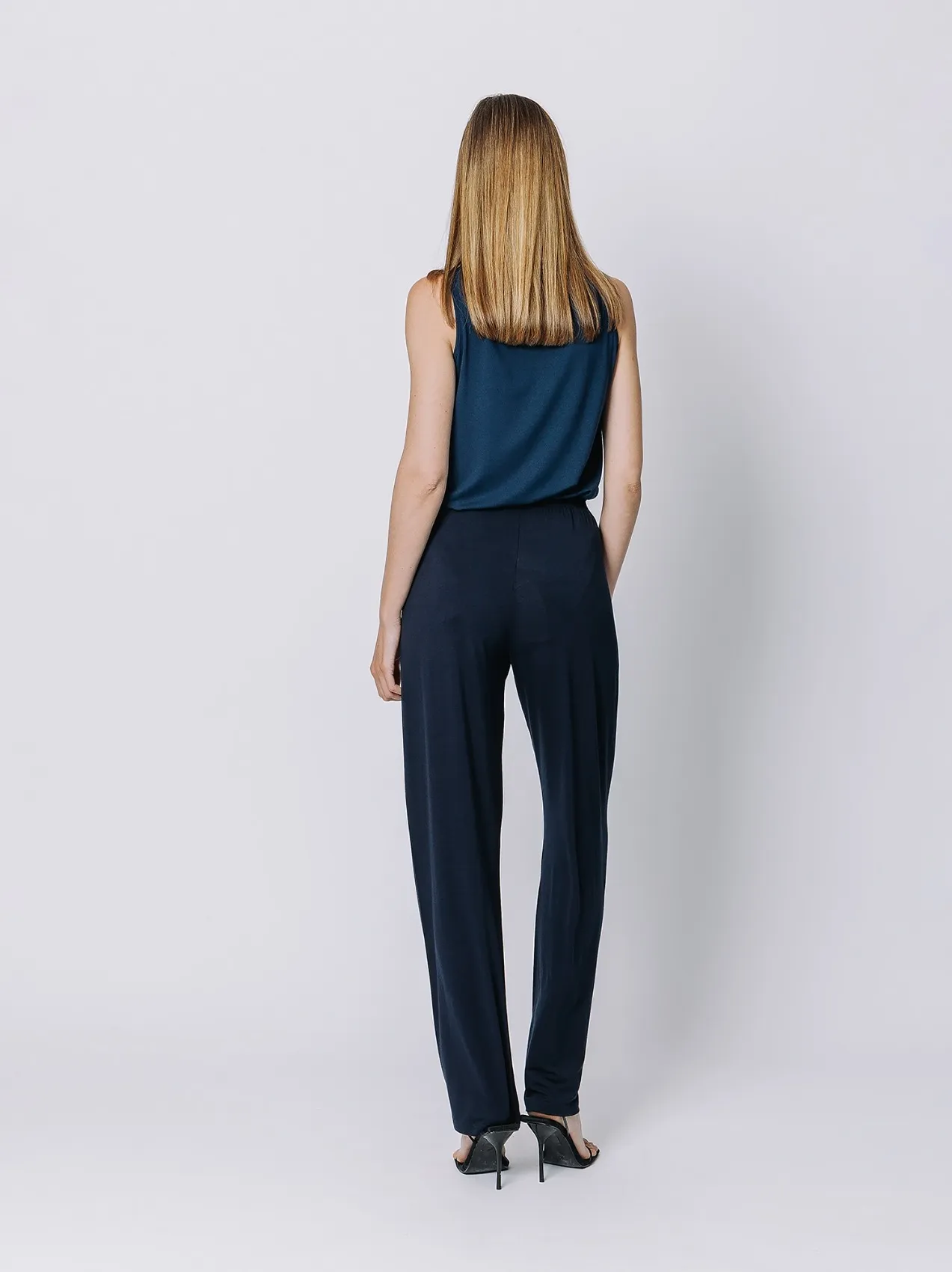 Pantalone elastico NERO