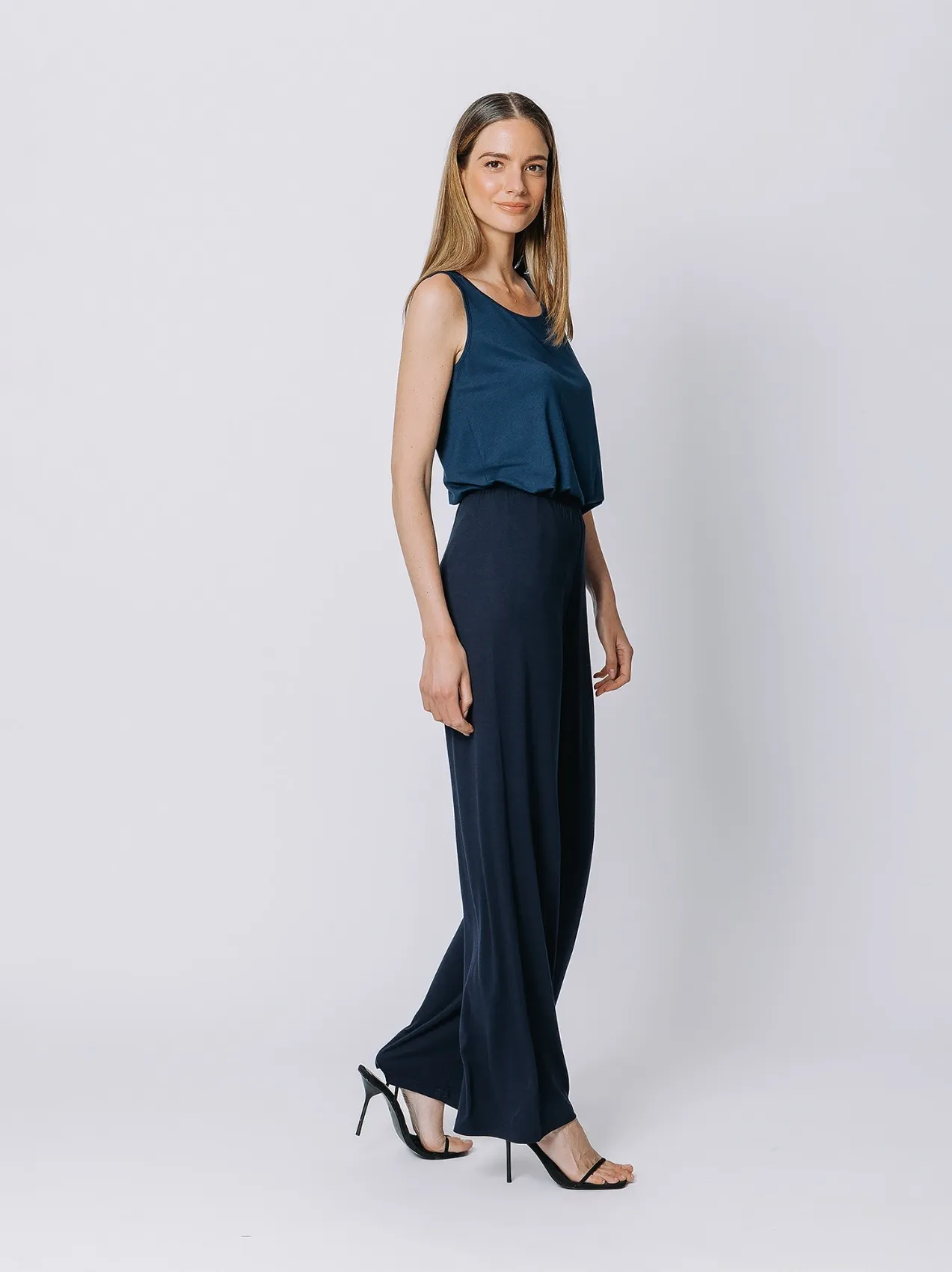 Pantalone elastico NERO