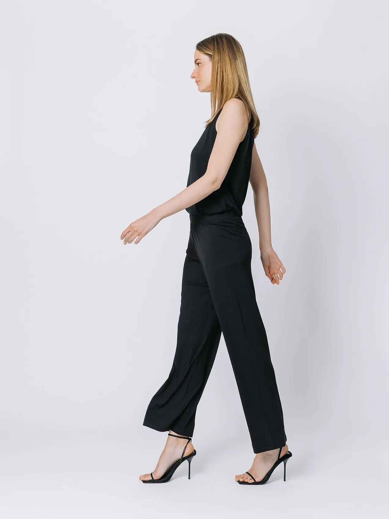 Pantalone elastico NERO