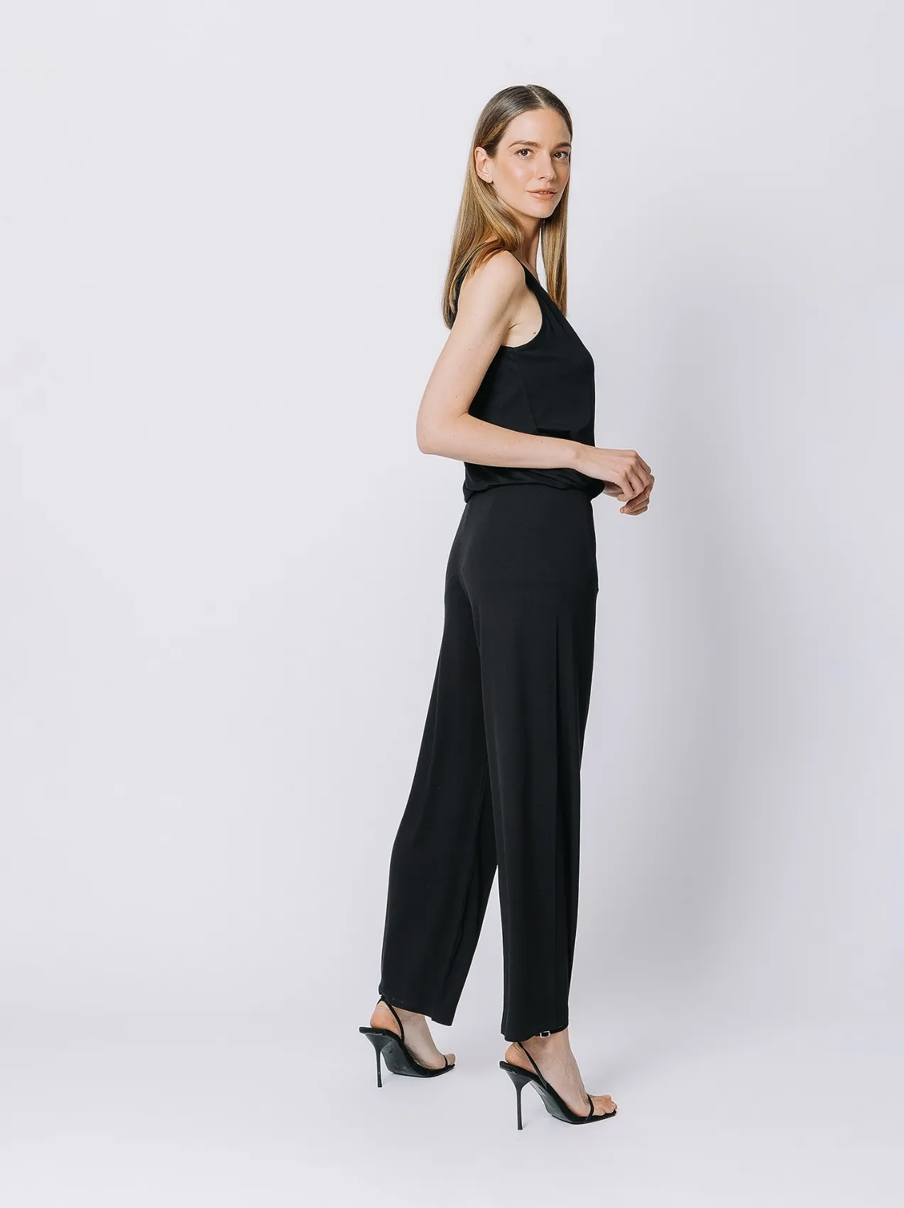 Pantalone elastico NERO