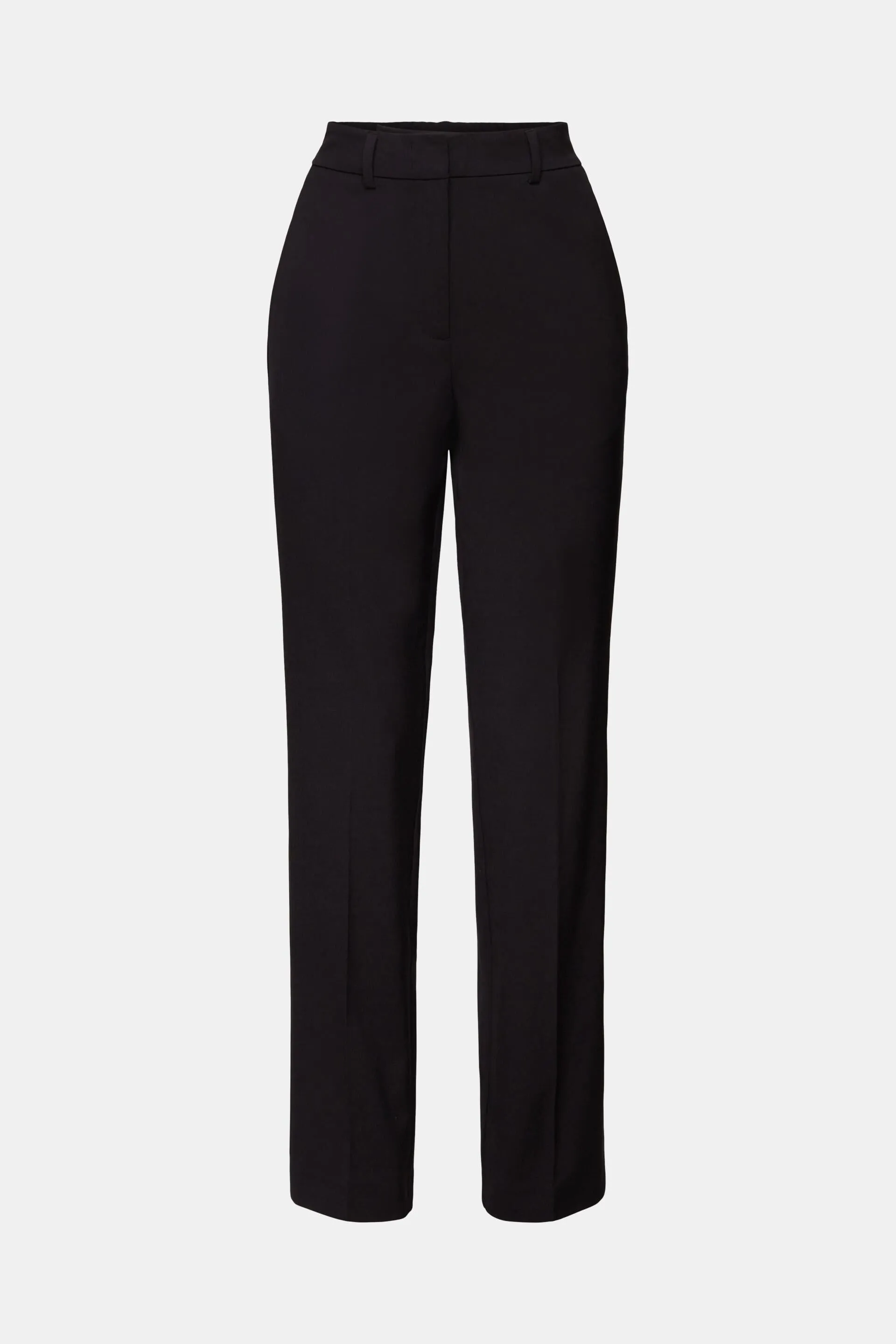 Pantaloni a gamba dritta in crêpe