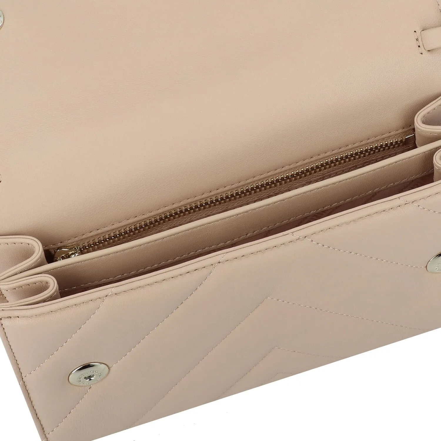 Patrizia Pepe Fly Quilted Borsa a tracolla Pelle 24 cm