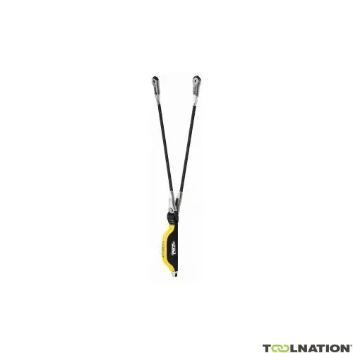 Petzl PE-L012AA00 Linea anticaduta Absorbica-Y con ammortizzatore 80 cm - senza gancio