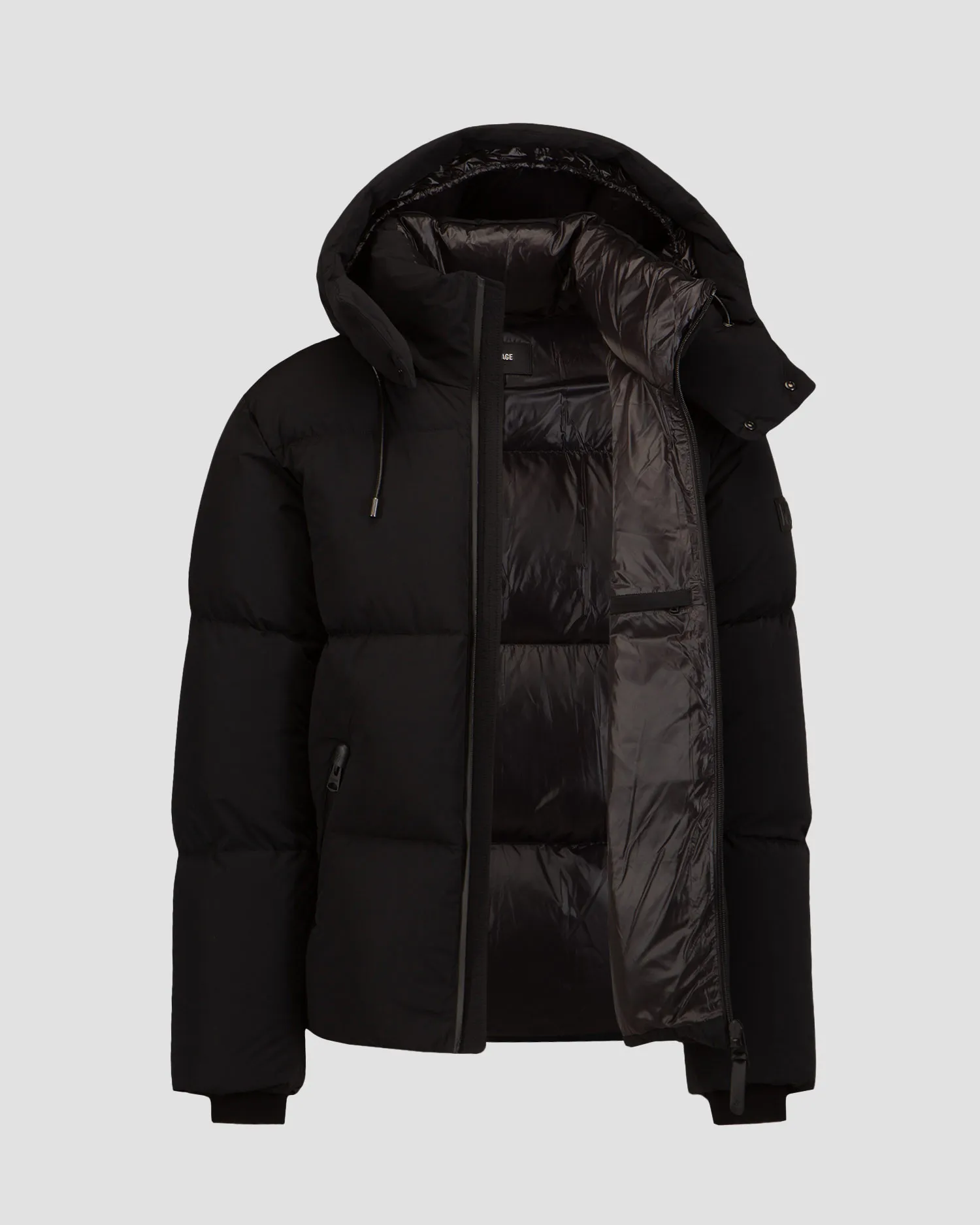 Piumino nero da uomo Mackage Kent-str2 p002224-1