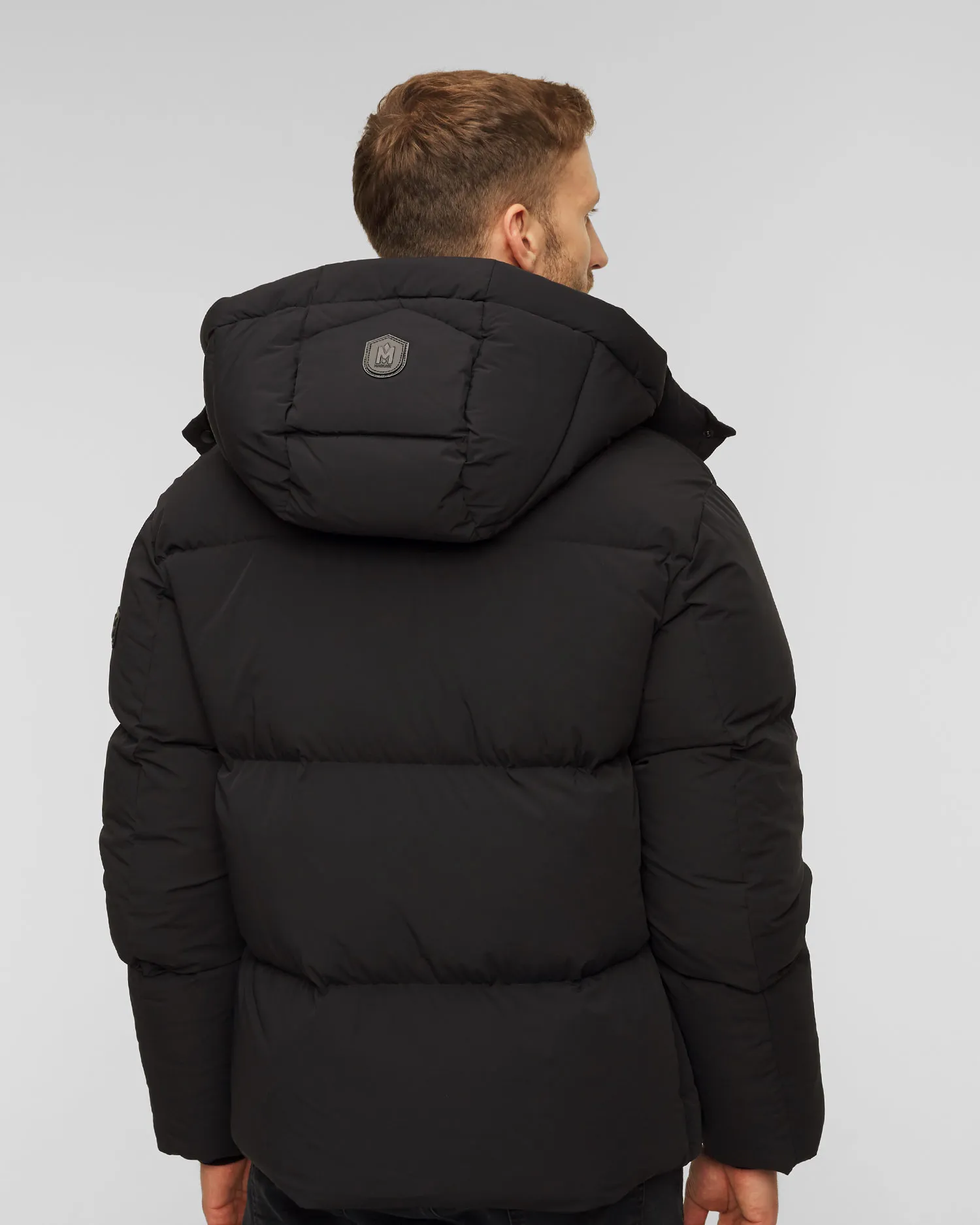 Piumino nero da uomo Mackage Kent-str2 p002224-1