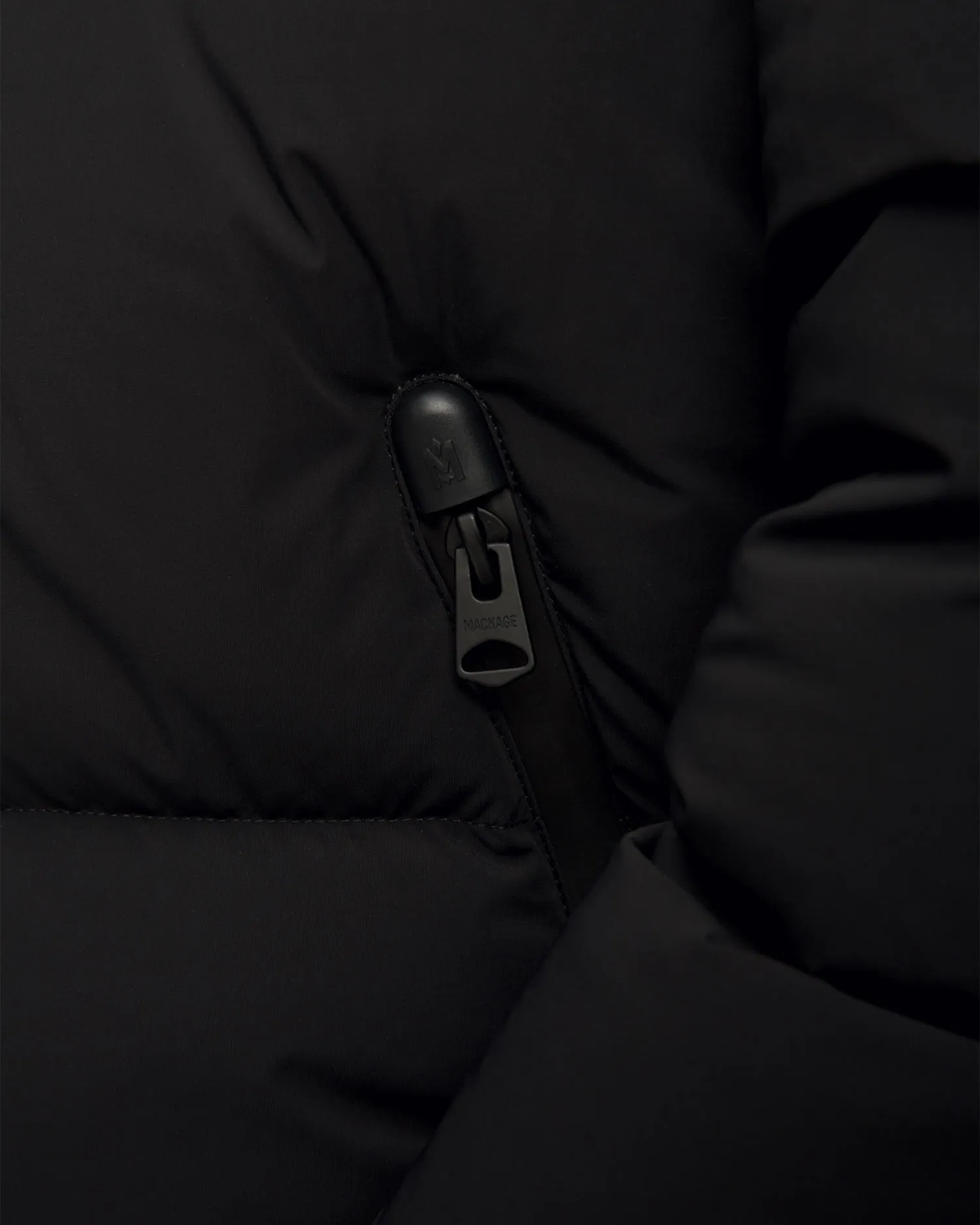 Piumino nero da uomo Mackage Kent-str2 p002224-1