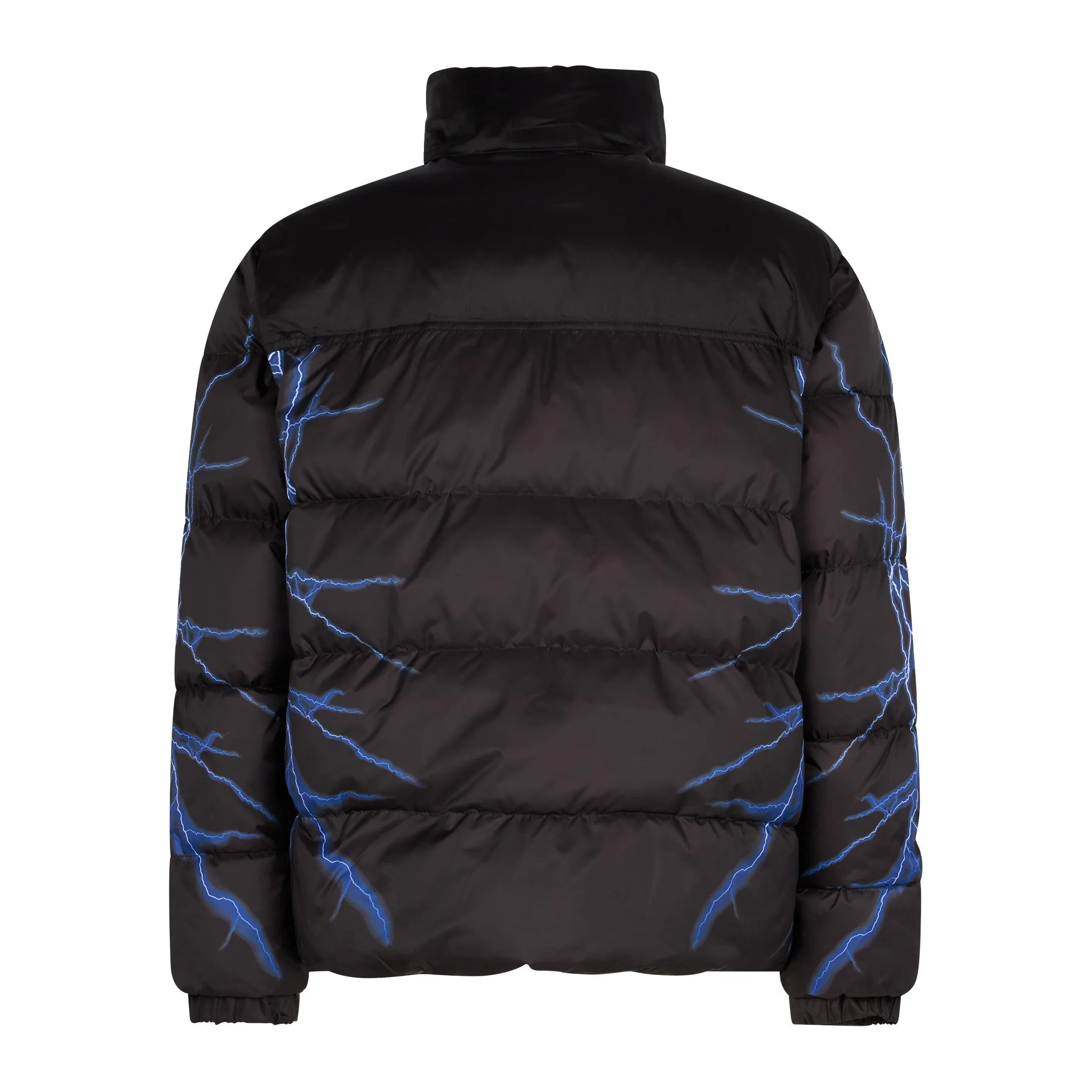 Piumino Uomo Puffy Jacket Black/blue