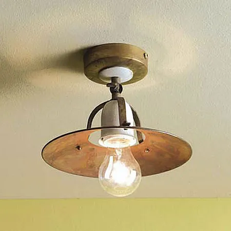 Plafoniera FEBO LIGHT – FONSO Ottone Bronzo D. 21