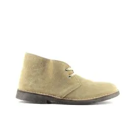 Polacchini beige da uomo con lacci