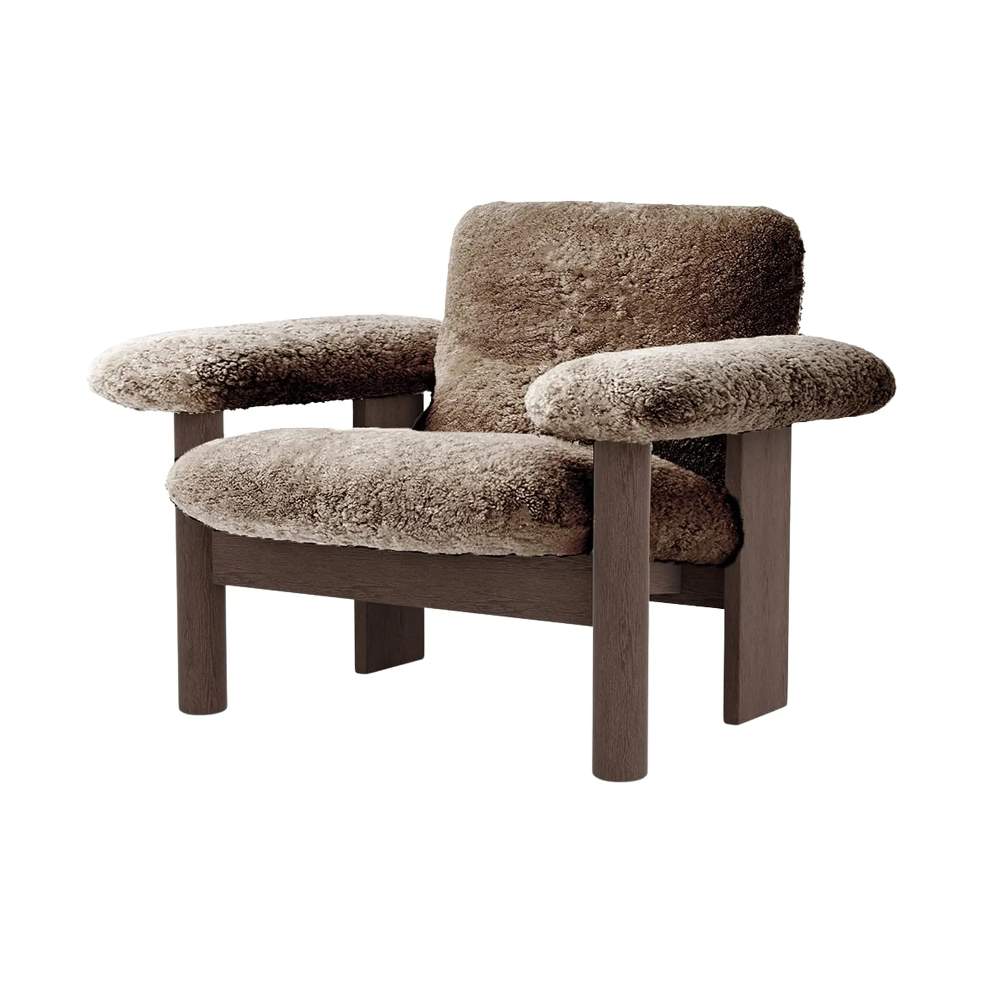 Poltrona Brasilia low back.jp{font-size:18px}Dark oak-Audo Bouclé 02