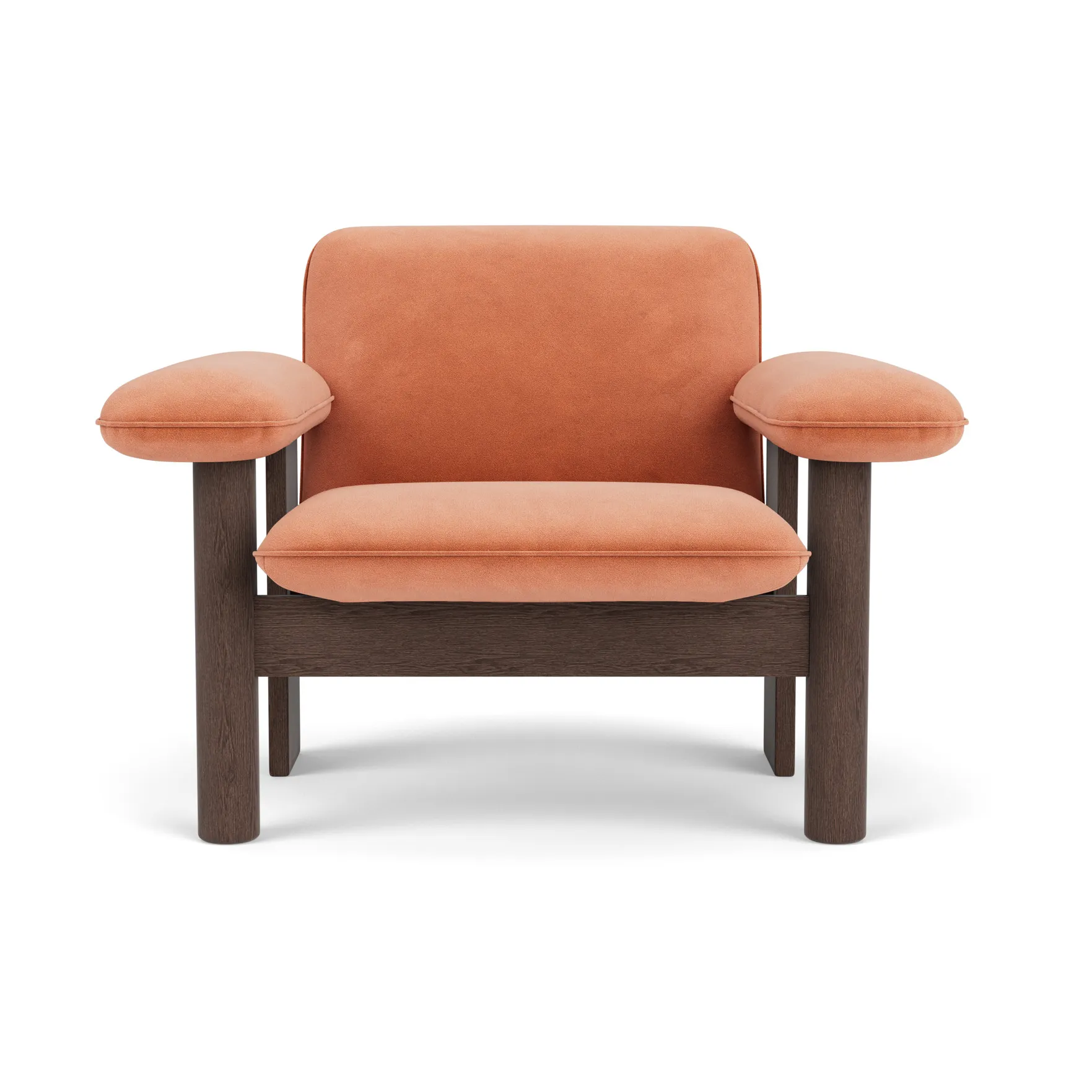 Poltrona Brasilia low back.jp{font-size:18px}Dark oak-Audo Bouclé 02