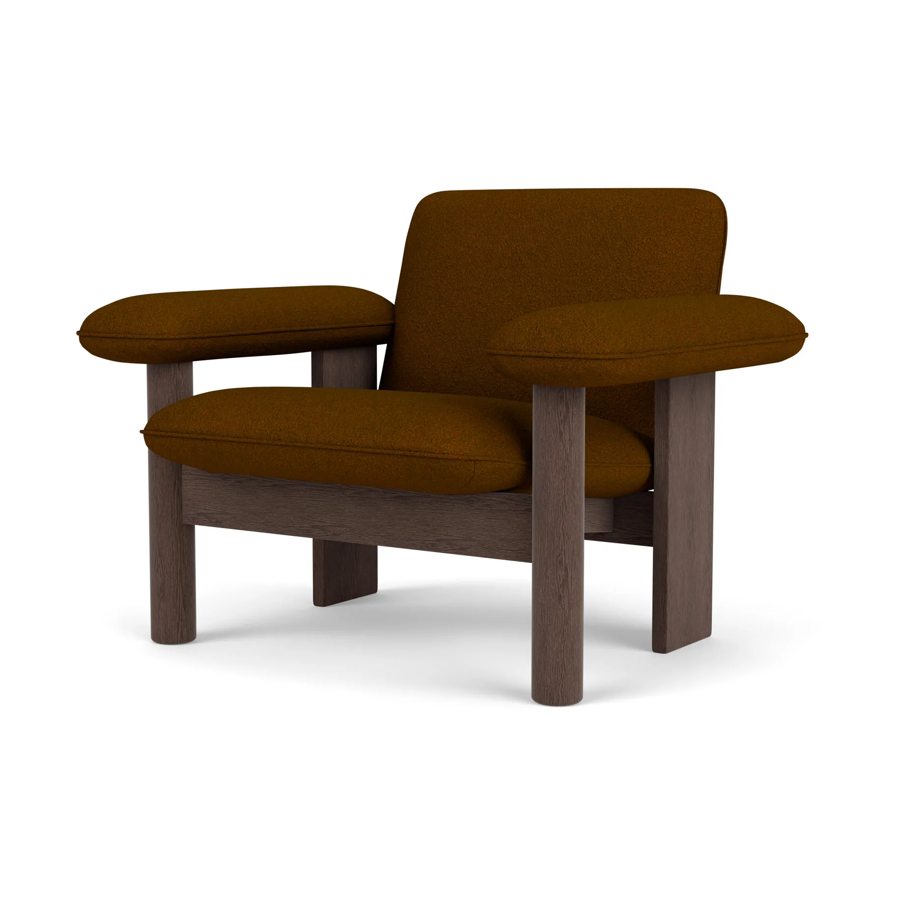 Poltrona Brasilia low back.jp{font-size:18px}Dark oak-Audo Bouclé 02