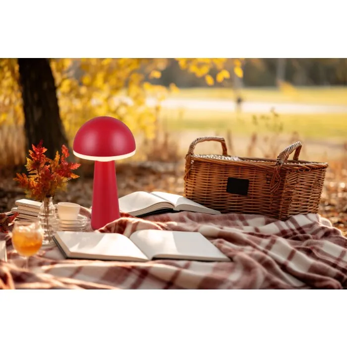 Reality FUNGO Lampada da tavolo LED Rosso, 1-Luce