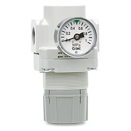 Regolatore pneumatico SMC serie Serie AR10-A, attacco M5 x 0.8, 0.05MPa → 0.7MPa