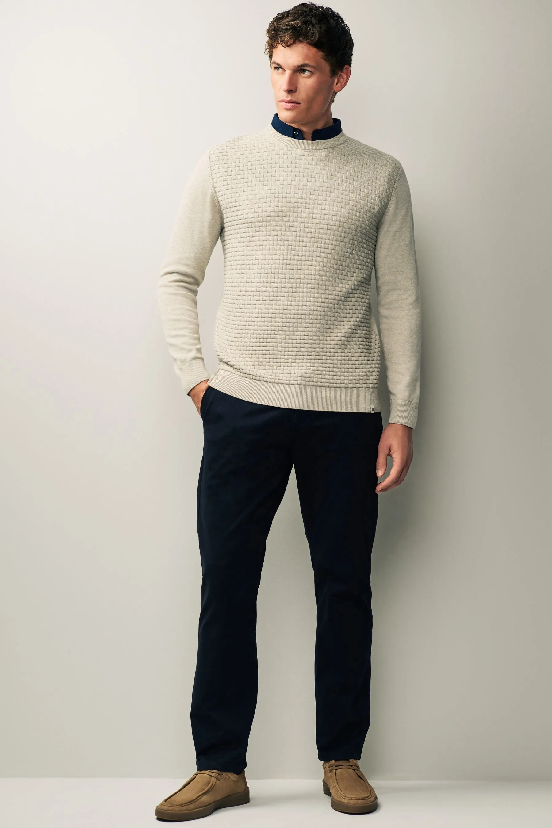 Regular Mock Shirt Jumper    