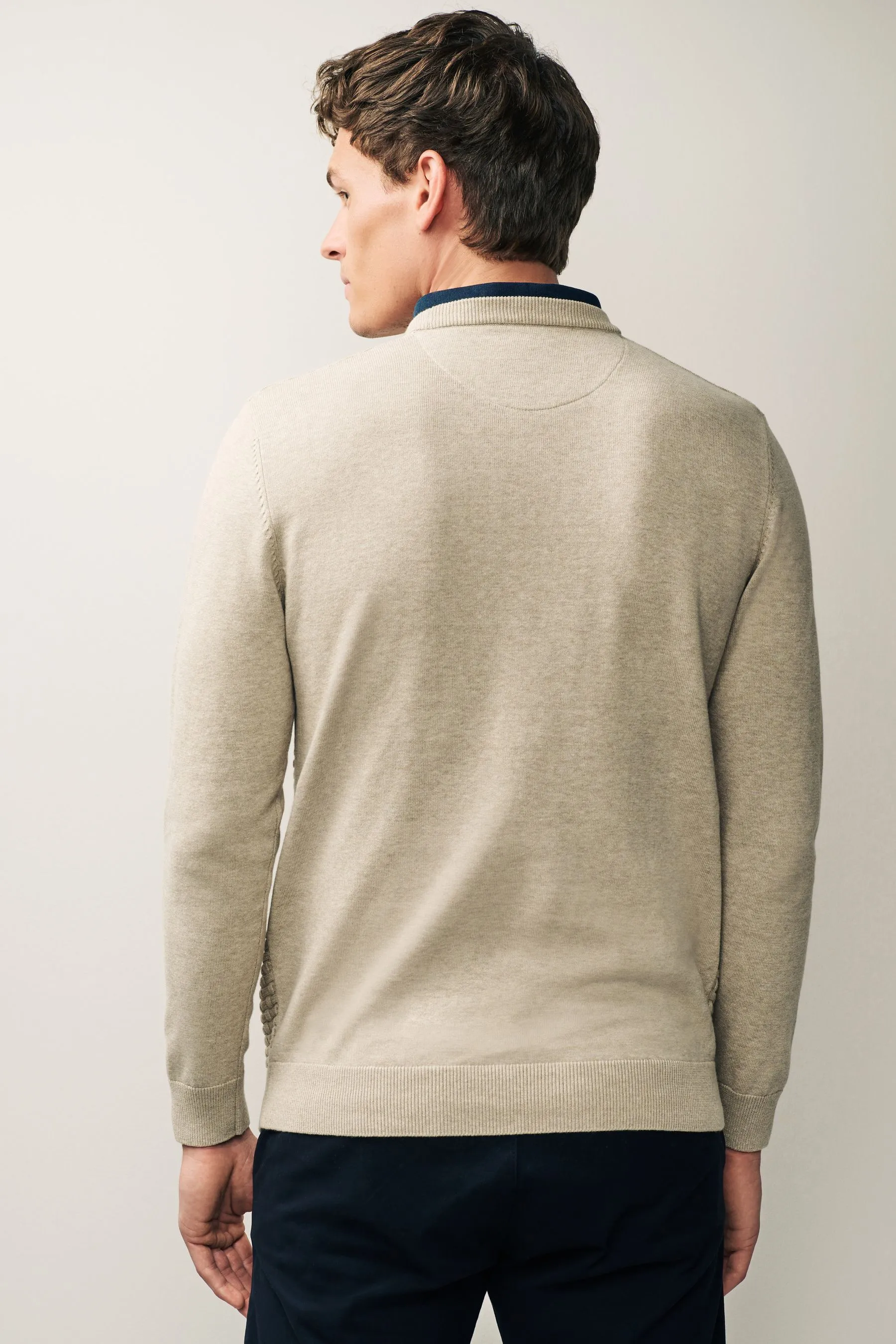 Regular Mock Shirt Jumper    