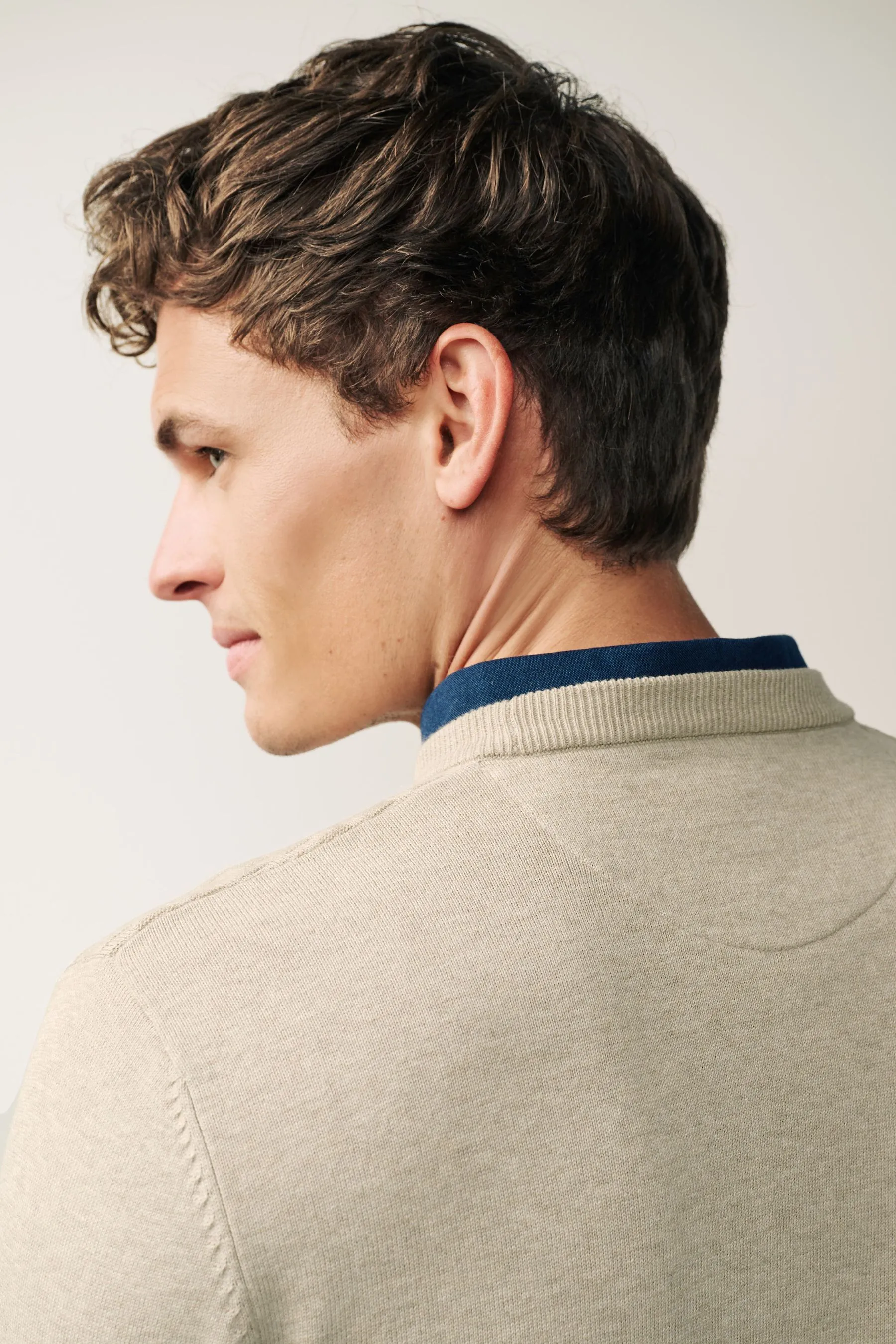 Regular Mock Shirt Jumper    