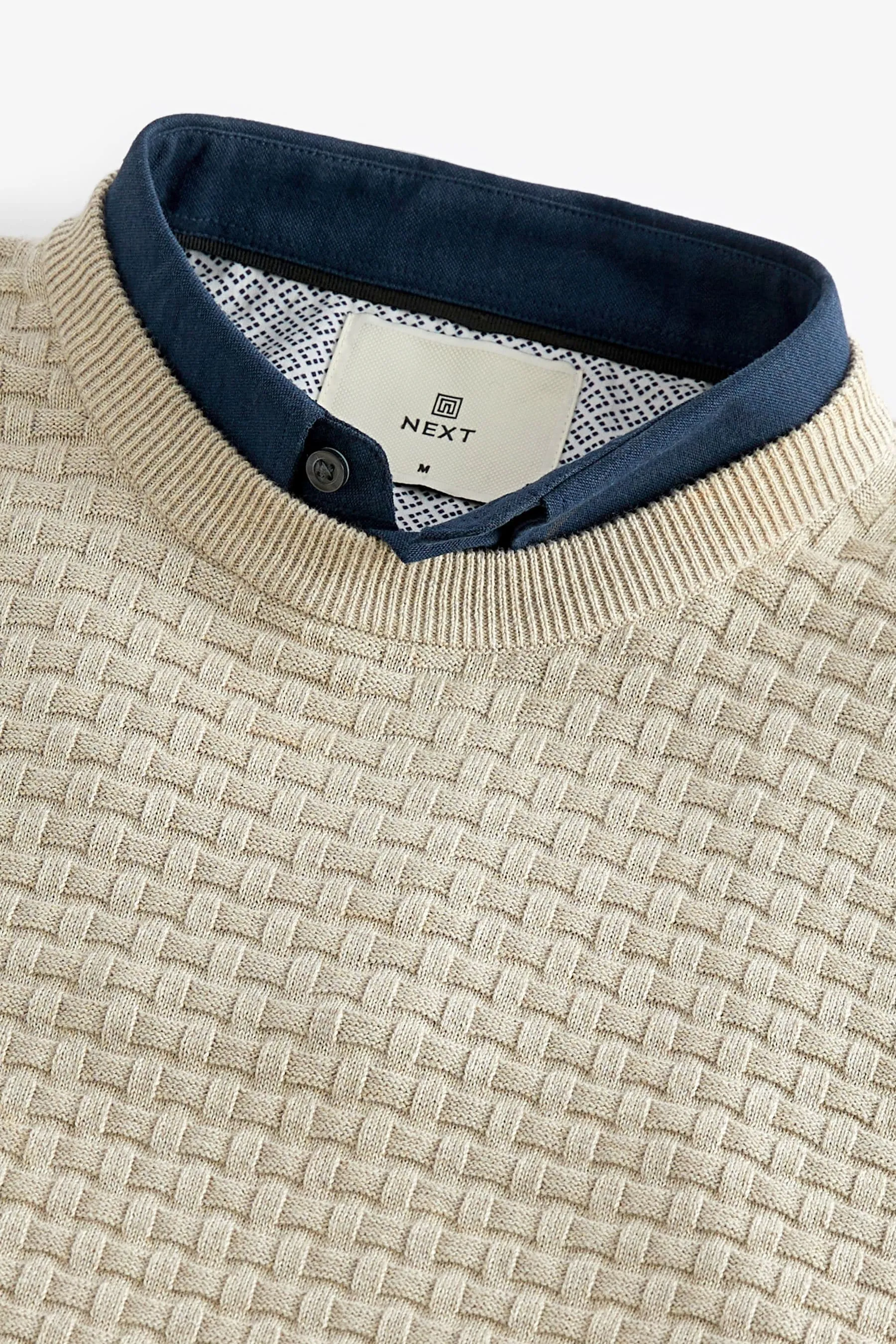 Regular Mock Shirt Jumper    