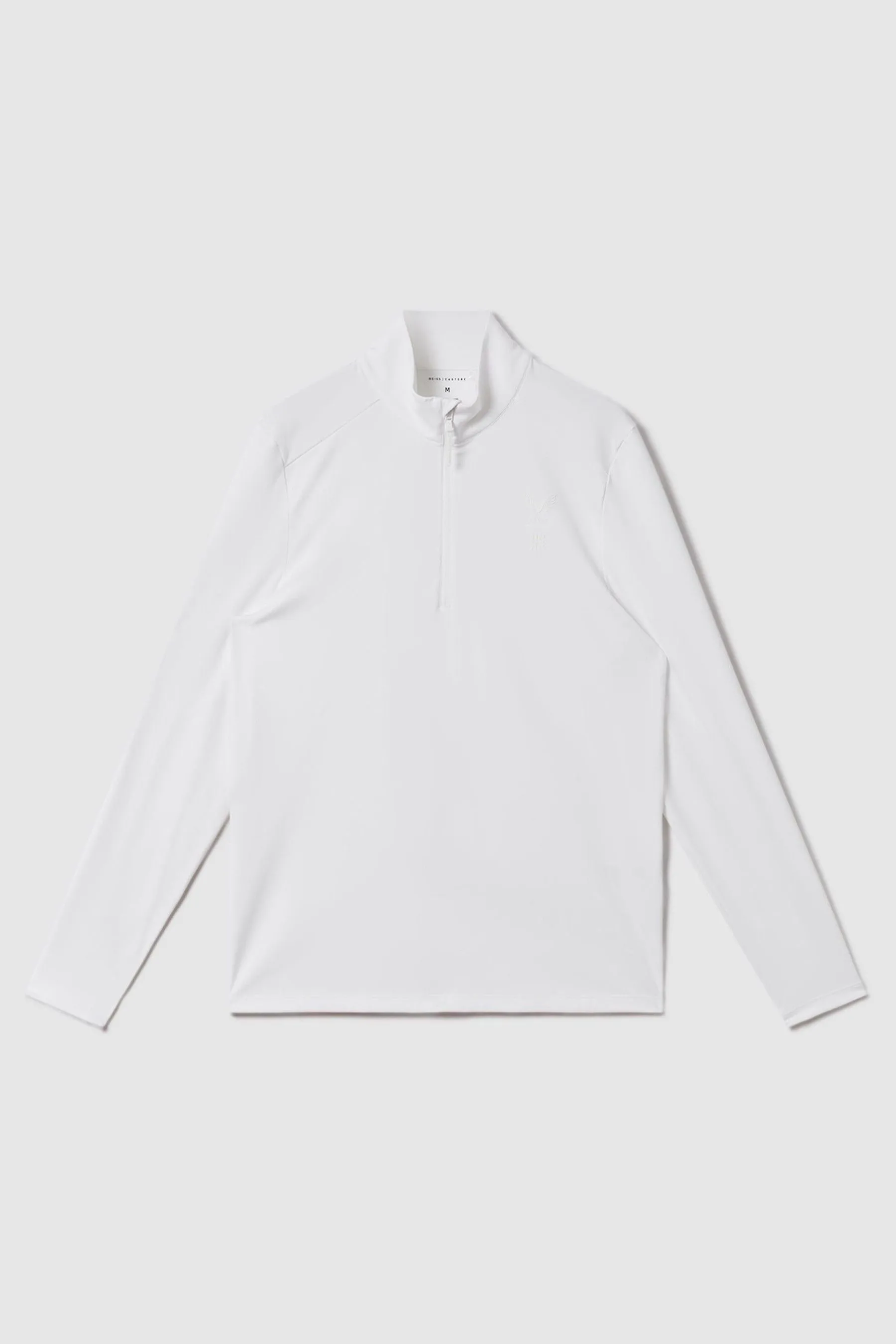 Reiss - Jett Castore Performance - Top in Collo a imbuto con zip corta    