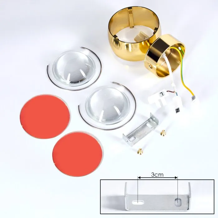 Sapri Applique Oro, 1-Luce