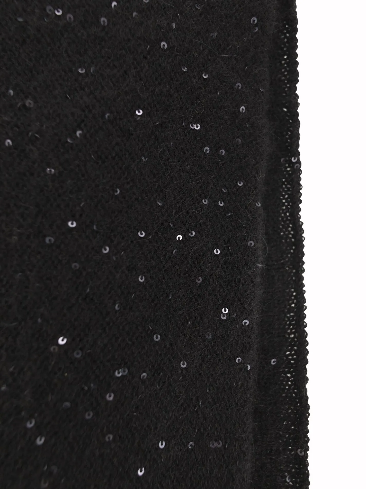 Sciarpa con micro paillettes