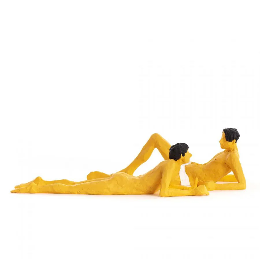 Seletti  Statuine in resina dal design moderno e contemporaneo Jean & Jean Love Is a Verb