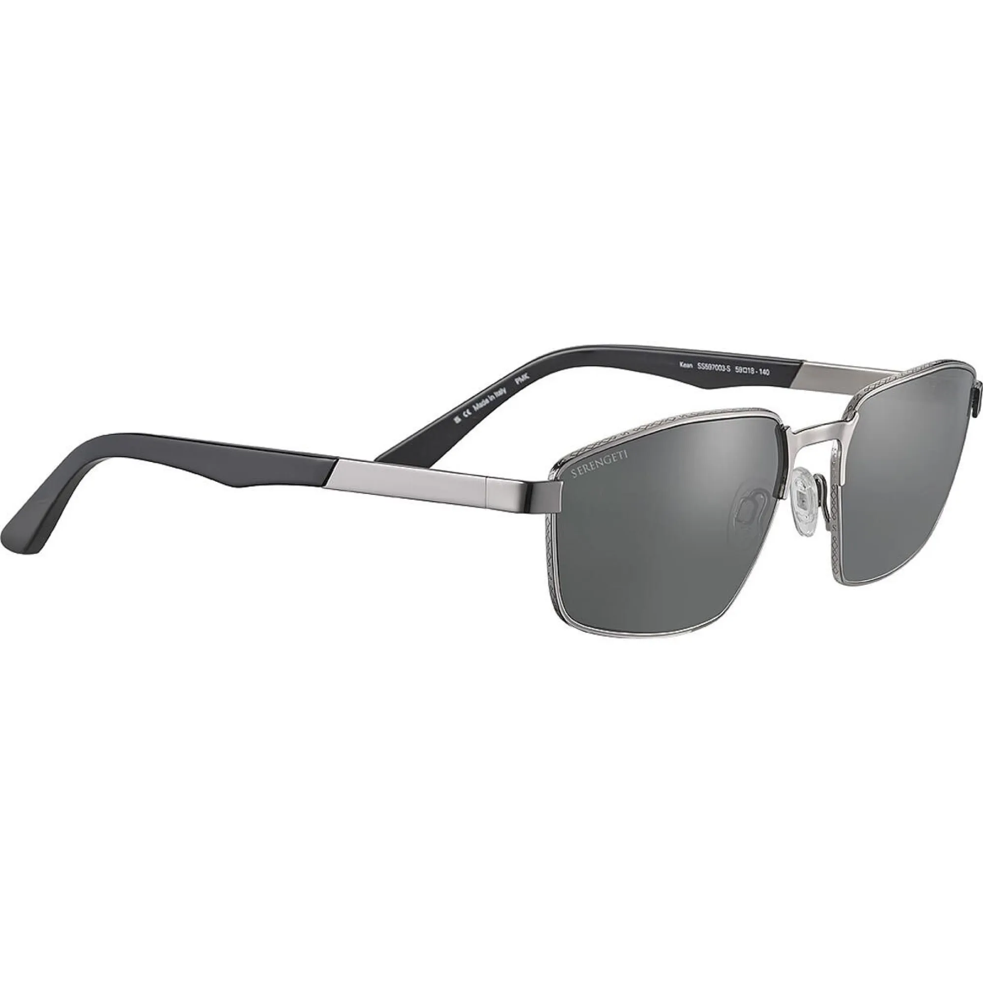   Serengeti KEAN - SS597003 Canna Di Fucile Lucido | Occhiale Da Sole Uomo 