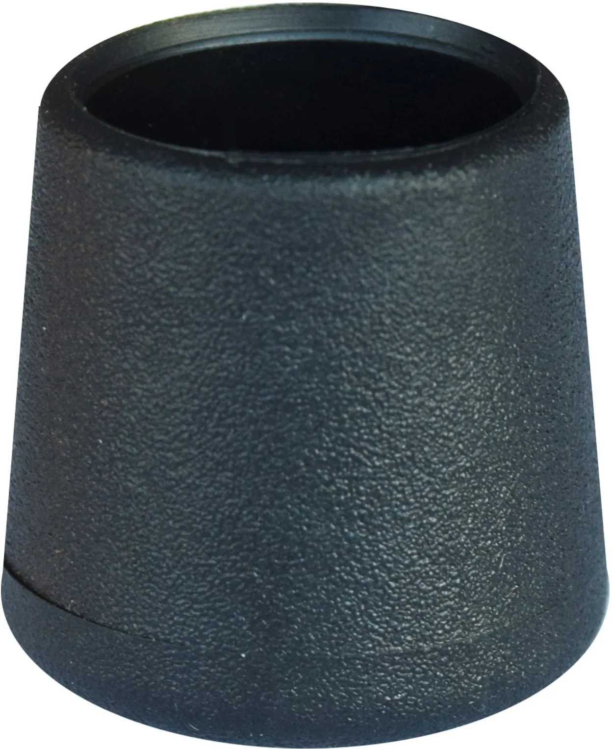 Set tappi calzanti esterni in plastica nera 2,8 cm x 2,2 cm x 2,2 cm
